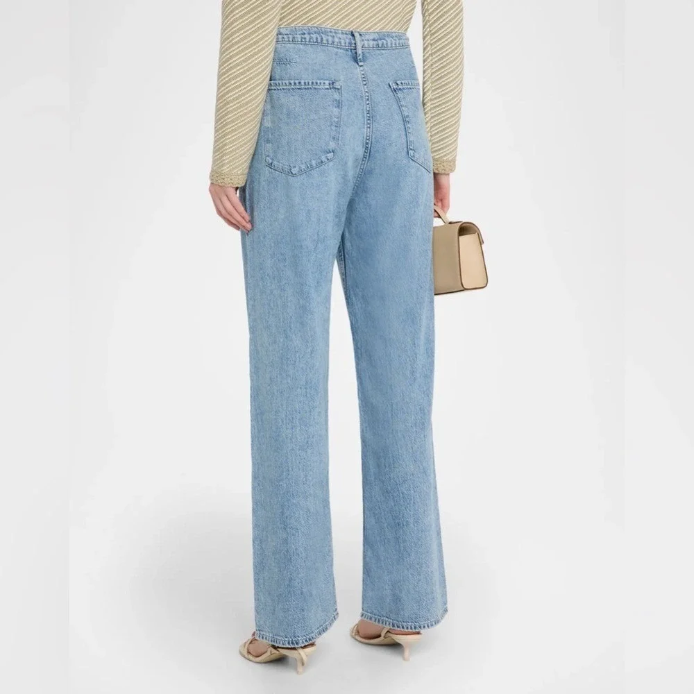 NWT Rag & Bone Ultra Featherweight Phoebe Drawstring Jeans Size Large - Picture 3 of 13